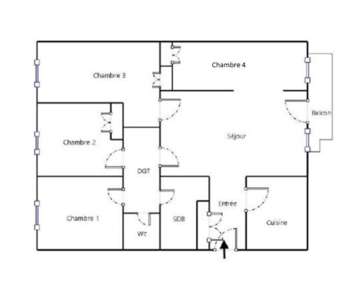 Residence Du Parc Des Tilleuls De Lyon 82 M2 Pkg Free Екстер'єр фото